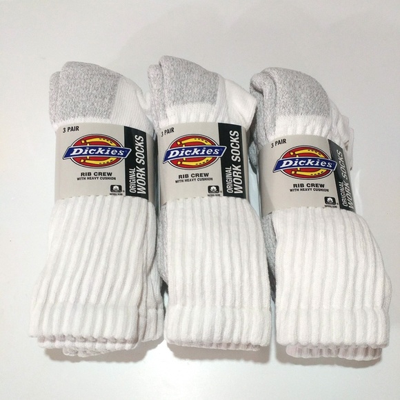 Dickies Underwear & Socks Mens Dickies Heavy Cushion Rib Work Socks